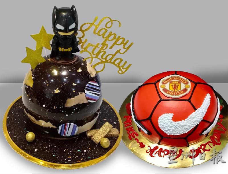JJ Roll推出的造型巧克力蛋糕，可愛又不失高貴；足球造型蛋糕則適合送給足球迷。
