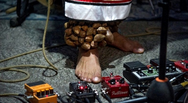 Los Cogelones are among Mexican bands seeking to preserve ancestral culture through rock, heavy metal or blues. AFP