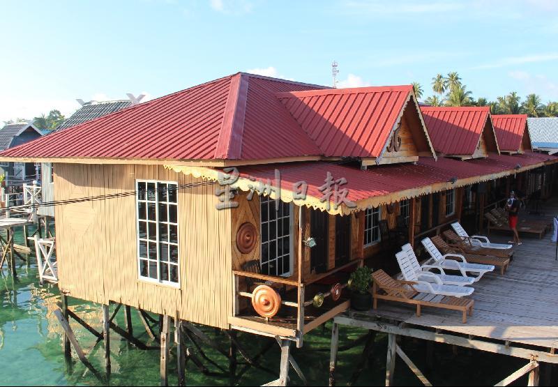位于马布岛的Seahorse Sipadan Scuba Lodge。