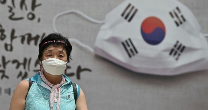 Virus curbs were tightened in the Seoul region last week and were further expanded to the rest of the country. AFP