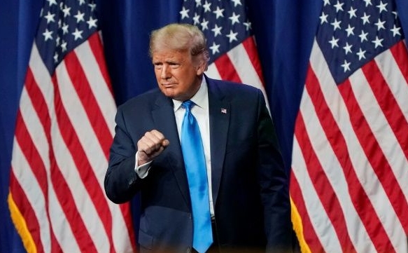 Trump gets his Republican nomination then accuses Democrats of planning to steal the election. AFP Trump gets his Republican nomination then accuses Democrats of planning to steal the election. AFP
