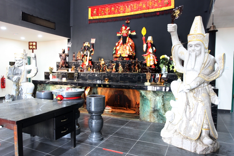 拥有多年的历史的殿光宫，是当地无人不晓的阴神庙。