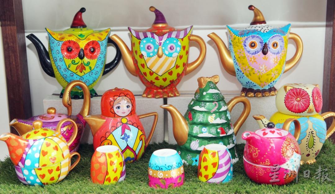 茶壶是平日常用的容器，只要掌握好工艺，一样可以千型百态，融入各地文化及生活。