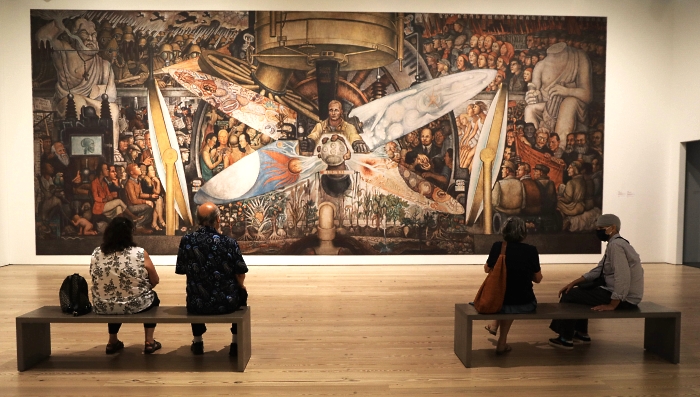Whitney Museum of American Art in New York City is reopened to the public with new safety guidelines after being closed for months due to the coronavirus. AFP Whitney Museum of American Art in New York City is reopened to the public with new safety guidelines after being closed for months due to the coronavirus. AFP