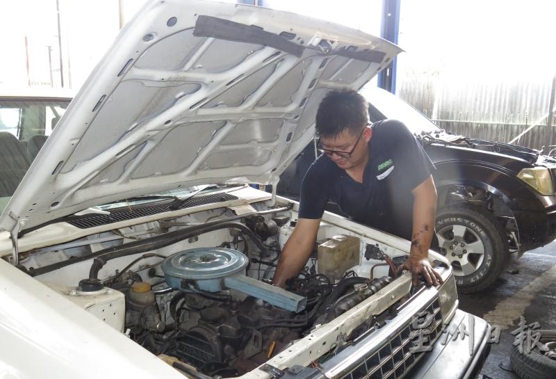业者表示不知汽车维修业何时可恢复元气。