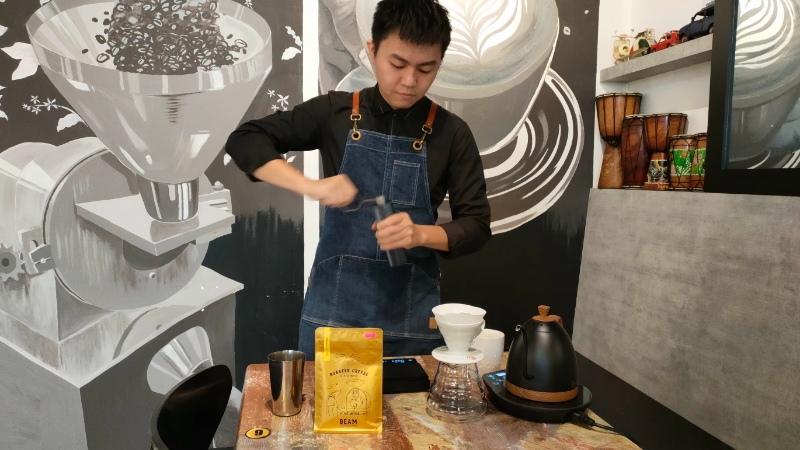 胡廉庆认为，喝咖啡是一种惊喜，每天喝不同口味咖啡，会有不同的体会。