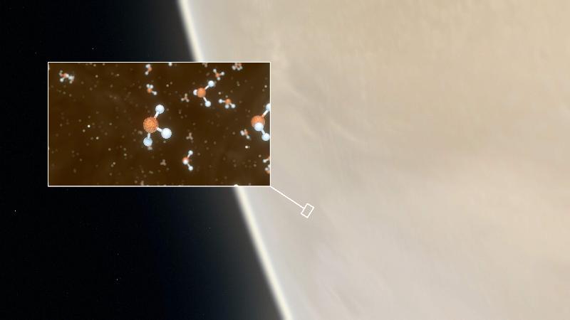 科学家称在金星上找到了生命的“标记物”——磷化氢。（图：法新社）