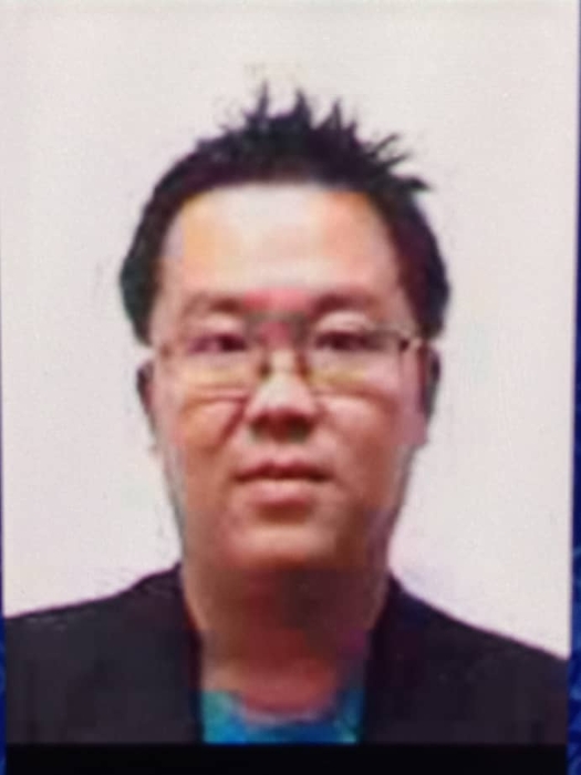 警方急寻华裔男子MOY SIANG CHIN。