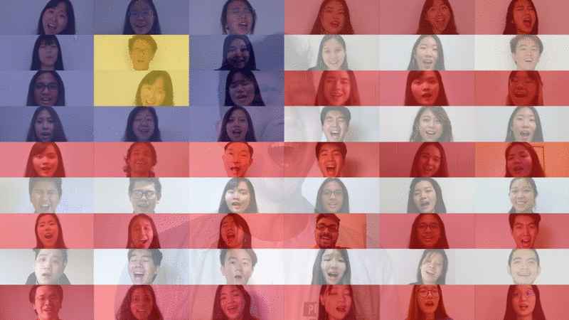 全球马来西亚虚拟合唱团《Sejahtera Malaysia》短片展现爱国心。