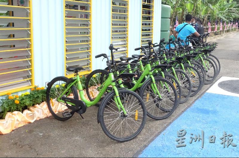 社区中心也有脚踏车供居民休闲。