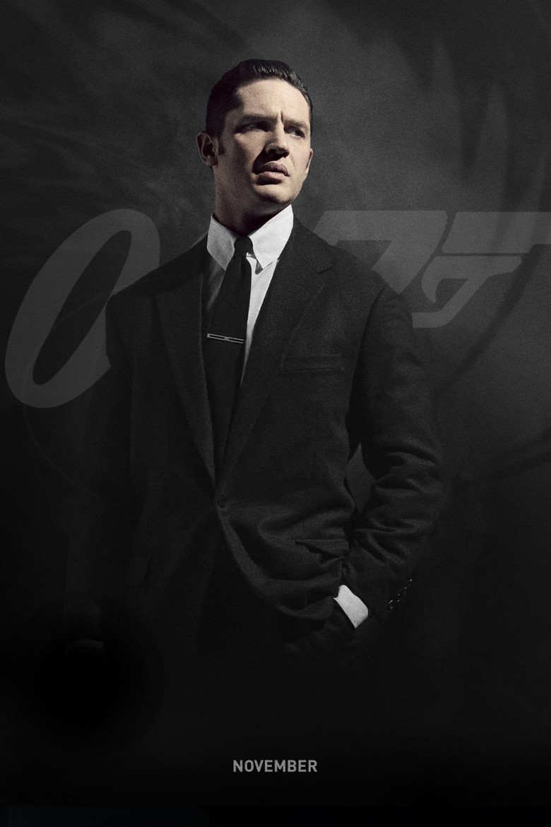 网传汤哈帝6月已通过试镜，将成为下一任007占士邦人选，图为粉丝自制的汤哈迪版007海报。