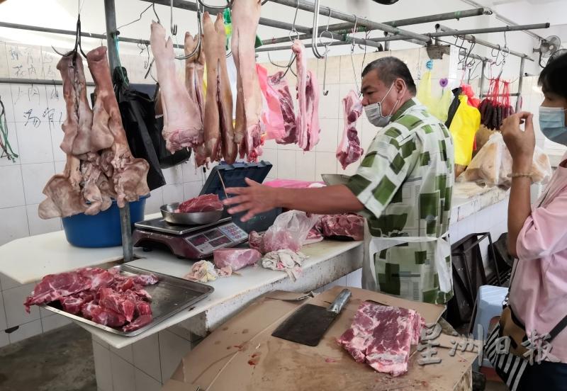 冠病疫情冲击市场消费力，猪肉目前的价格不算贵但消费力不高。