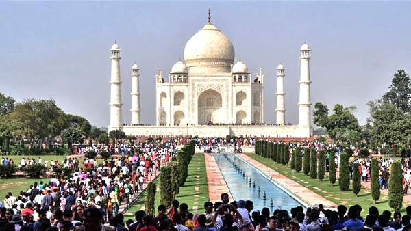 More than 7 million tourists visited the Moghul-era monument last year. AFP