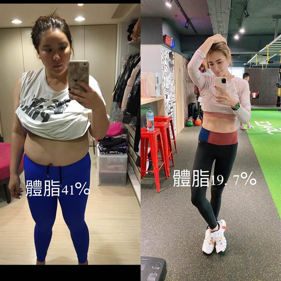 小祯之前晒减肥前后对比，差异之大让网民看傻。