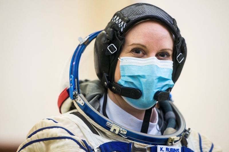 美国太空总署（NASA）女太空人鲁宾斯称，她计划在11月选举中在太空投票，她表示认为这很重要。（图：美联社）