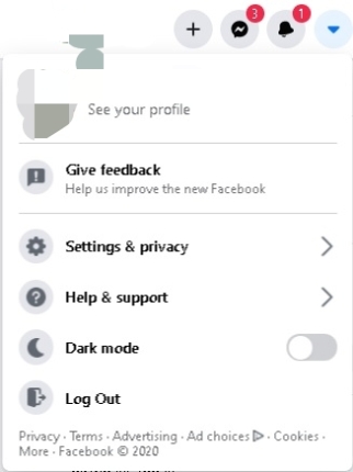 早前想要旧版界面，可以点击脸书右上角的箭头图标，点选“切换成经典版Facebook并维持48小时”。然而，有些用户反映这个选项已经消失了。