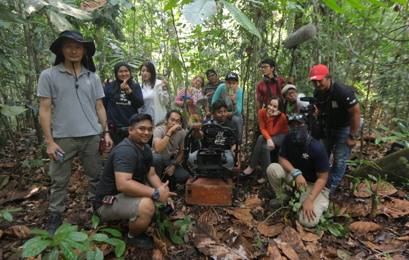 马来电影《Miimaland》拉队到金马仑高原的苔藓森林拍摄，拍摄期长达一个月。