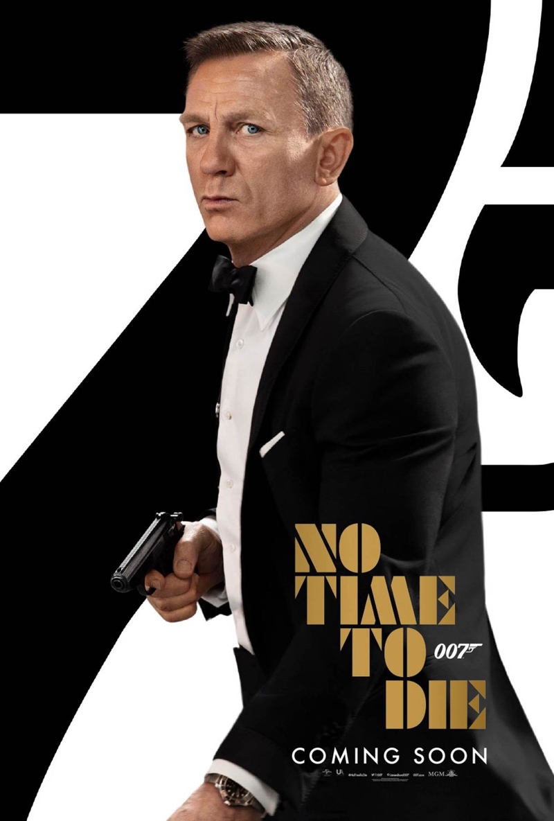 丹尼尔格莱主演的《No Time To Die》受疫情影响，今宣布展延至明年4月2日上映。