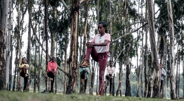 Bekoji's young hopefuls hone their skills.  AFP