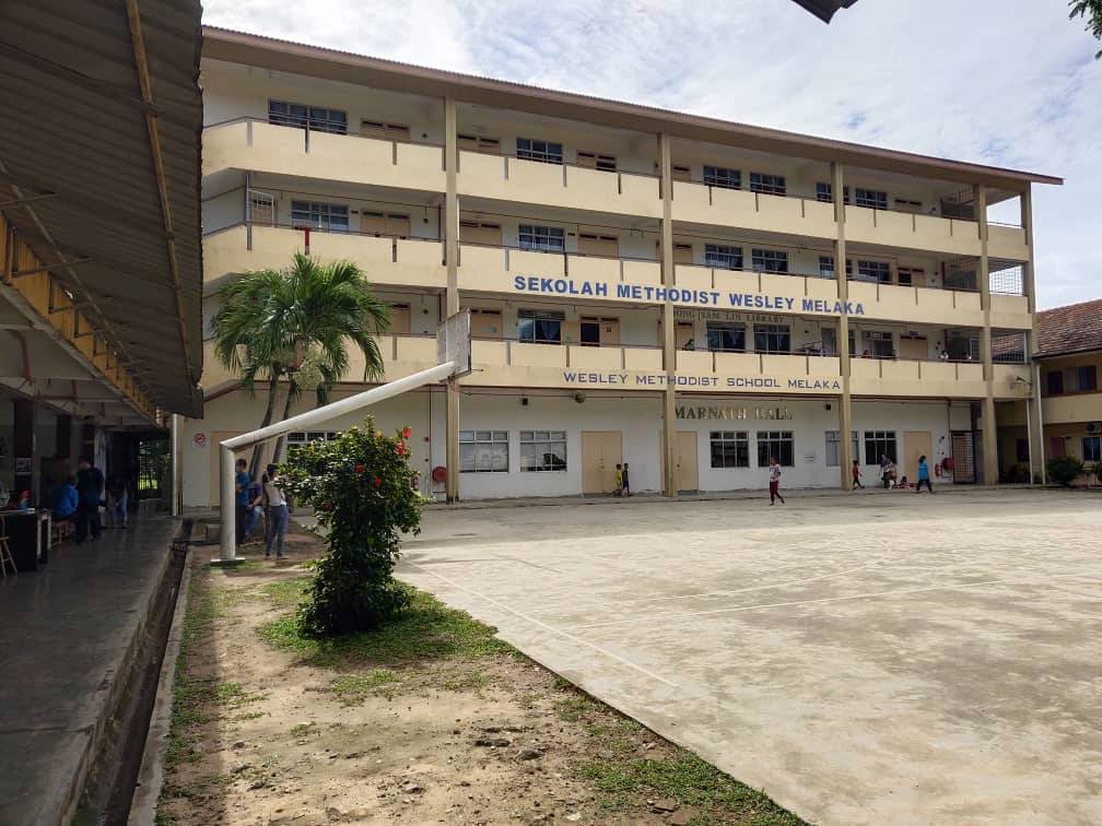 卫斯理基督教学校旧址，目前为马六甲平安之光协会的原住民宿舍。