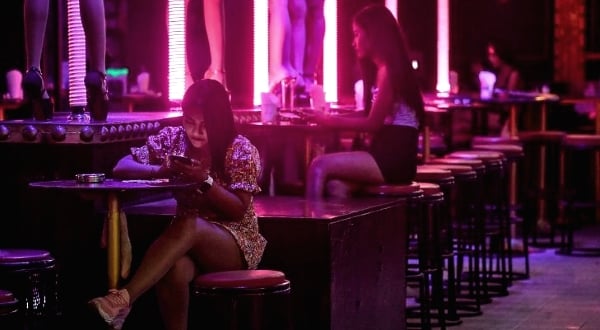 Bars have been deserted in Phuket as the island reels from the ravages of the pandemic with little sign of recovery. AFP