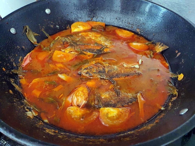 阿参酸辣鱼为阿米鲁丁的杰作。