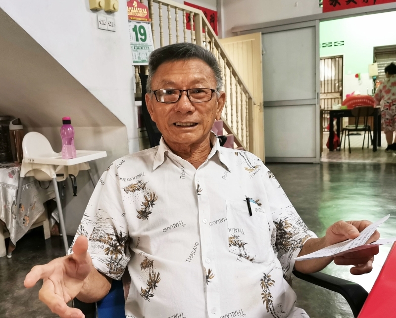 杨文丑·80岁·雪州仁嘉隆人·退休水果商