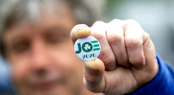 US citizen Smiler Mitchell, who has voted by mail, typifies the 10 percent of his compatriots who claim Irish heritage. AFP US citizen Smiler Mitchell, who has voted by mail, typifies the 10 percent of his compatriots who claim Irish heritage. AFP