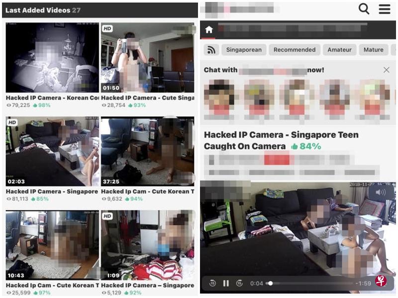 黑客入侵住家的网络摄像机后，上载超过4000张包括屋内更衣、哺乳和房事的截图和视频给人“试看”。