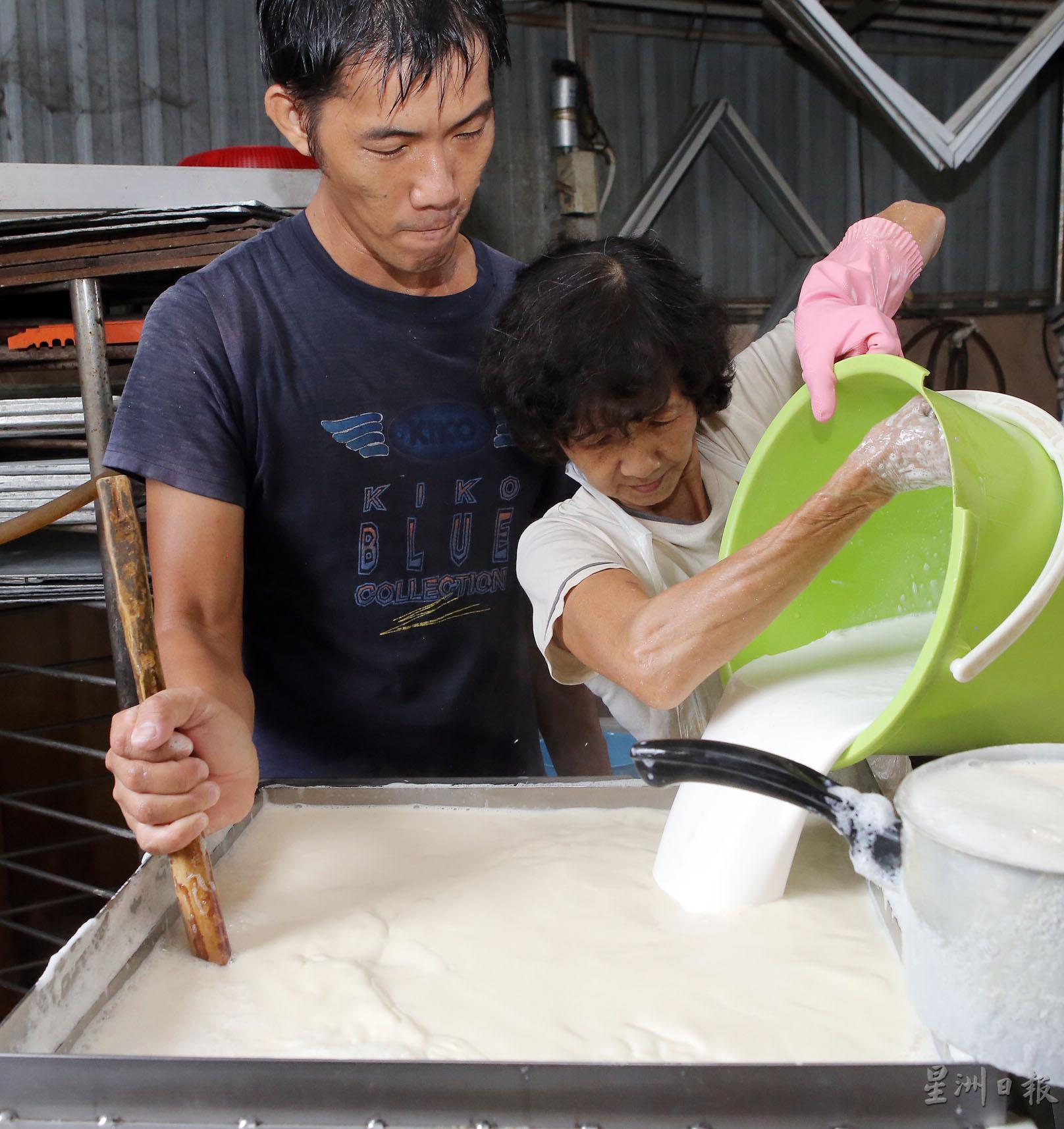 制作潮州豆腐的工序繁复。