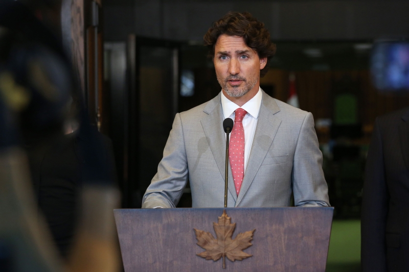 加拿大总理杜鲁多。（图：法新社）