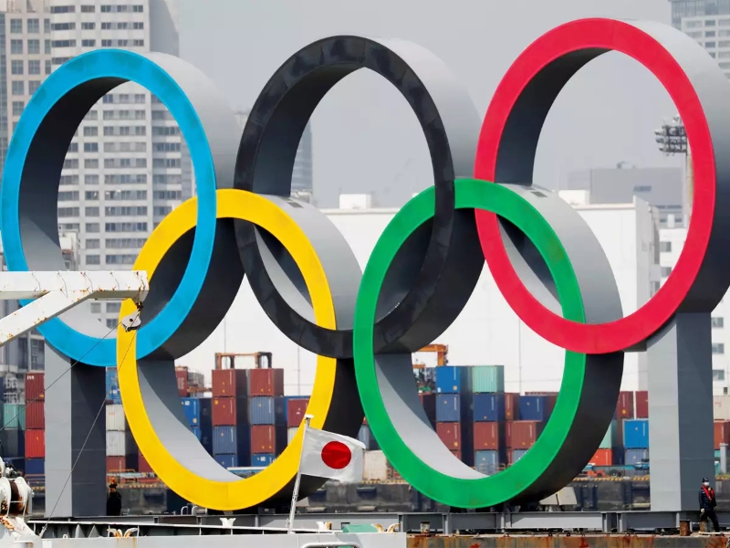东京奥运会组委会再传员工确诊，加上当地病例没有减缓趋向，不知是否会影响明年奥运会的举行。（法新社照片）