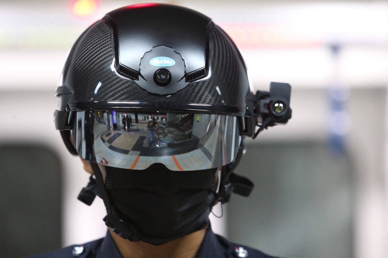 采用中国技术，于本地制作的每个体温测量头盔售价介于3万至5万令吉。