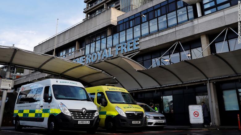 “人类挑战”计划实验将在伦敦皇家自由医院进行。（互联网照片）