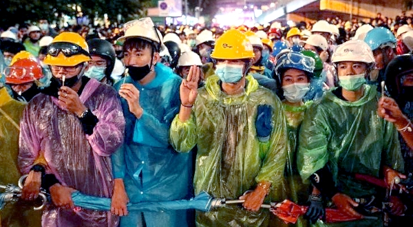 Protesters are making unprecedented calls to reform the unassailable monarchy. AFP