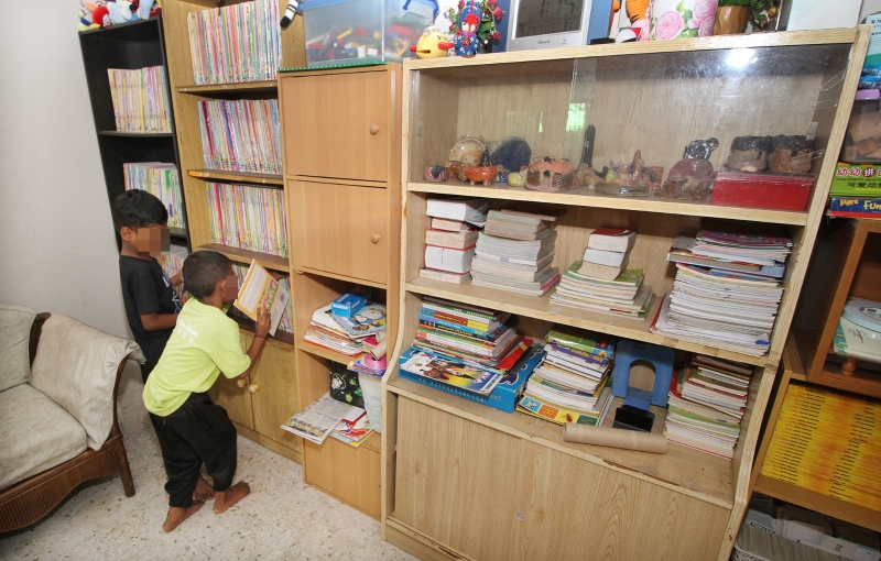 幼儿园的教材及书籍90％是源自于资源回收物品。