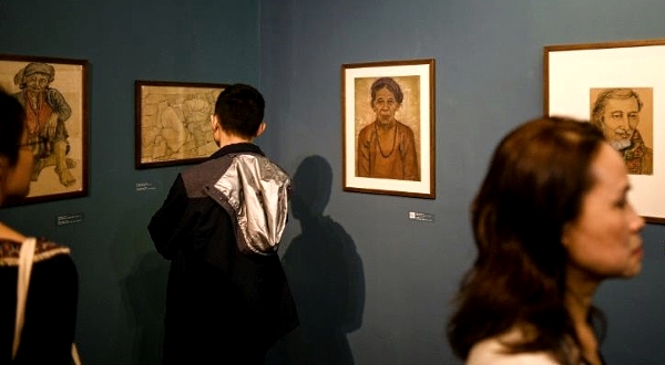 Mong Bich's work is the subject of a major exhibition in Hanoi this month. AFP Mong Bich's work is the subject of a major exhibition in Hanoi this month. AFP