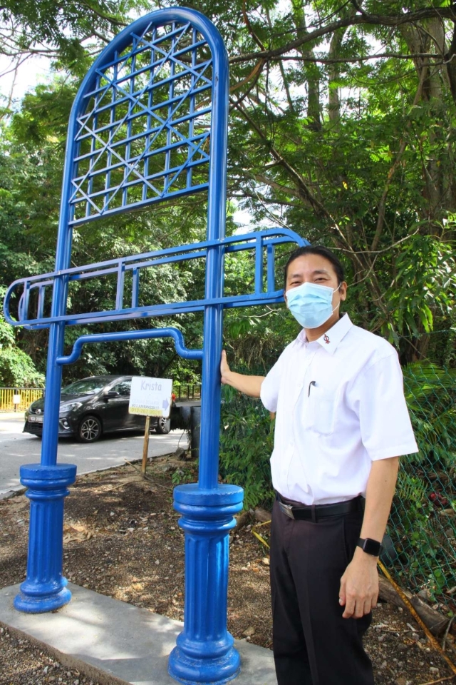 黄伟强说，市议会将在甲洞百美园及旺沙阿曼，分别设立2个新的住宅花园牌匾。
