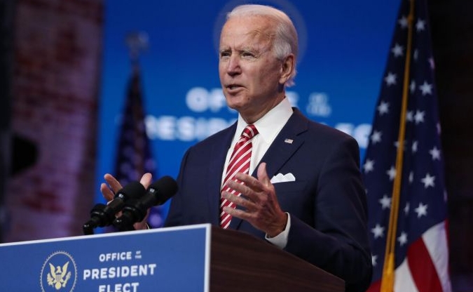 Biden expressed frustration over Trump's refusal to cooperate on the White House transition process, saying 