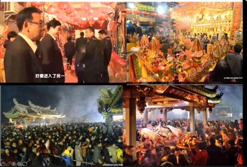 阔别64载，中国潮州市于2014年复办被潮州游神之冠的青龙古庙游神活动，场面盛大。
