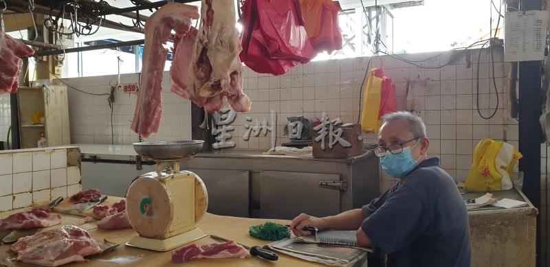 邱亚添直言即使猪肉档不获提升也没关系，该维修的修好便好。