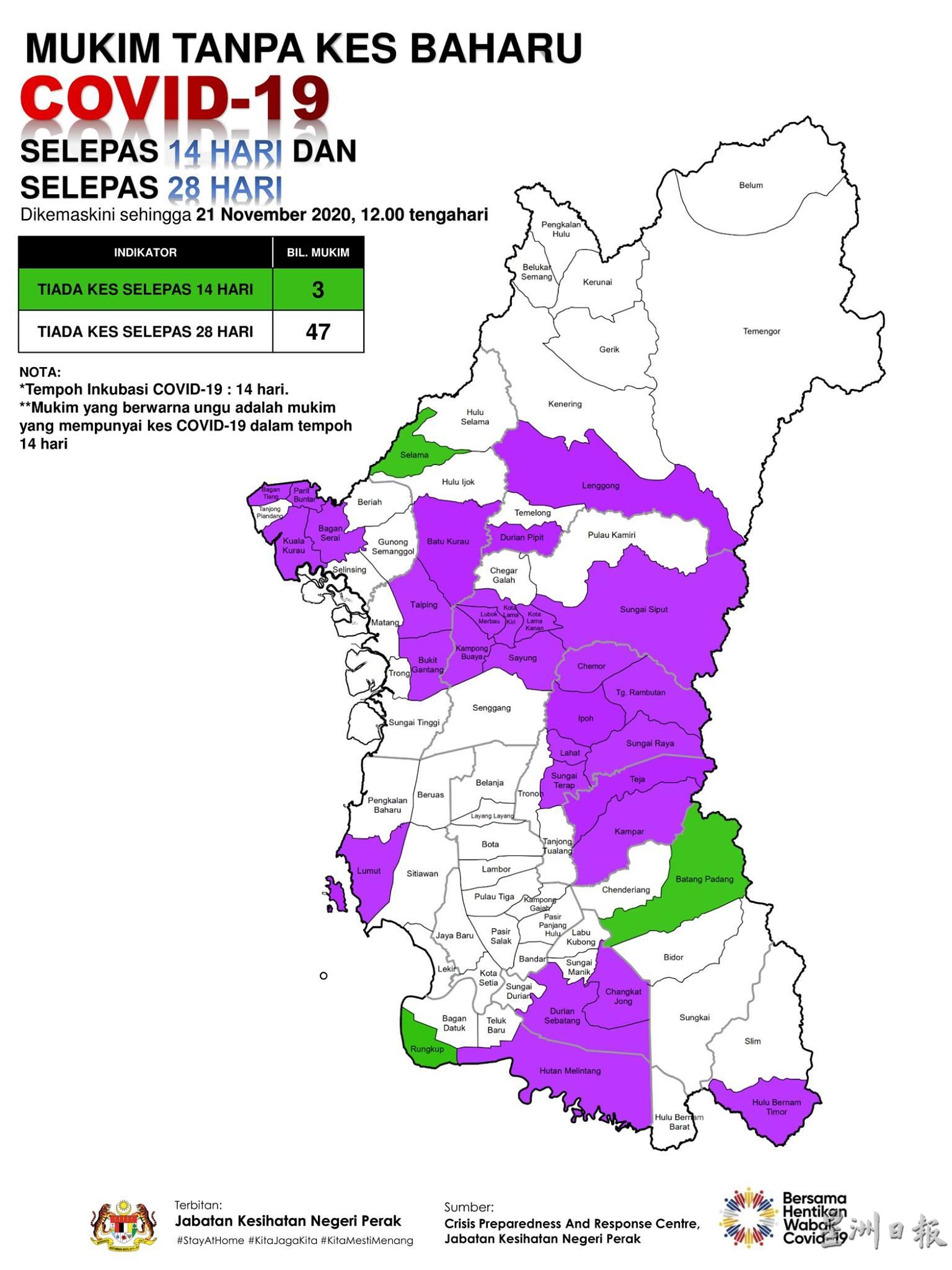 州内的紫区已增加至28个。