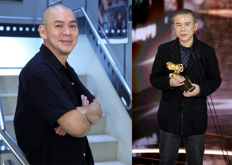 “最佳导演奖”则由蔡明亮（左）与陈玉勋（右）对决，蔡明亮因评审提出动议，最终与导演奖失之交臂。

