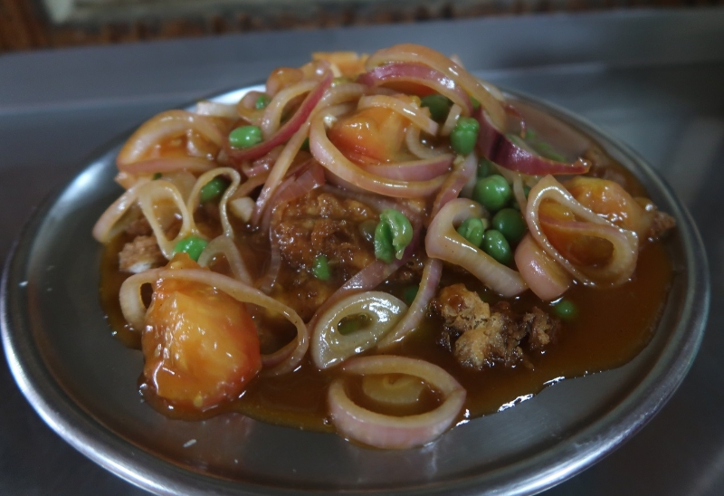 中式肉扒是老少咸宜的招牌菜。