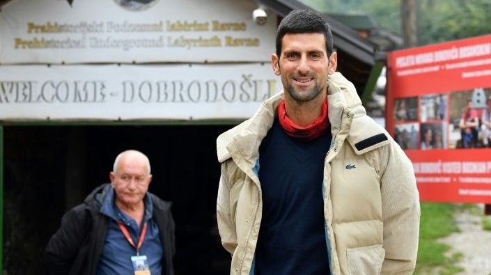 Visits by world tennis star Novak Djokovic have bolstered interest in the park. AFP