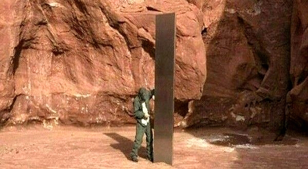 This mysterious metal monolith was discovered in Utah after public safety officers spotted the object while conducting a routine wildlife mission on Nov 18. AFP