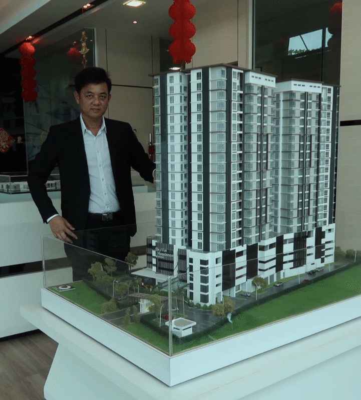 NB Land董事经理黄义源表示，SkyVue Residence公寓90%的单位已经出售，有意购买者受促尽快行动，以免错失良机。