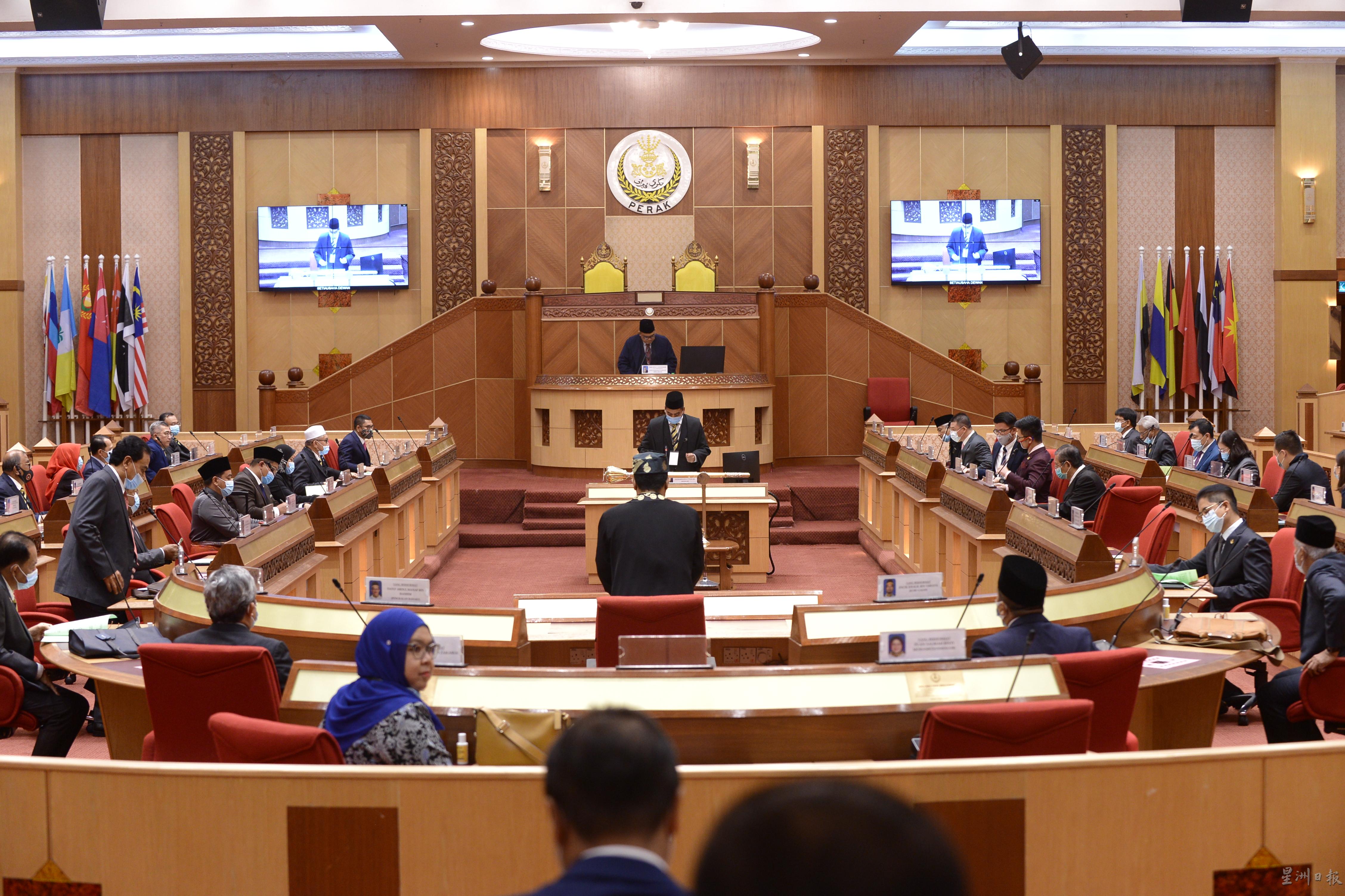 霹雳州议会于周五复会，最备受瞩目的是执政党巫统议员对霹大臣阿末法依沙呈信任动议。（档案照）