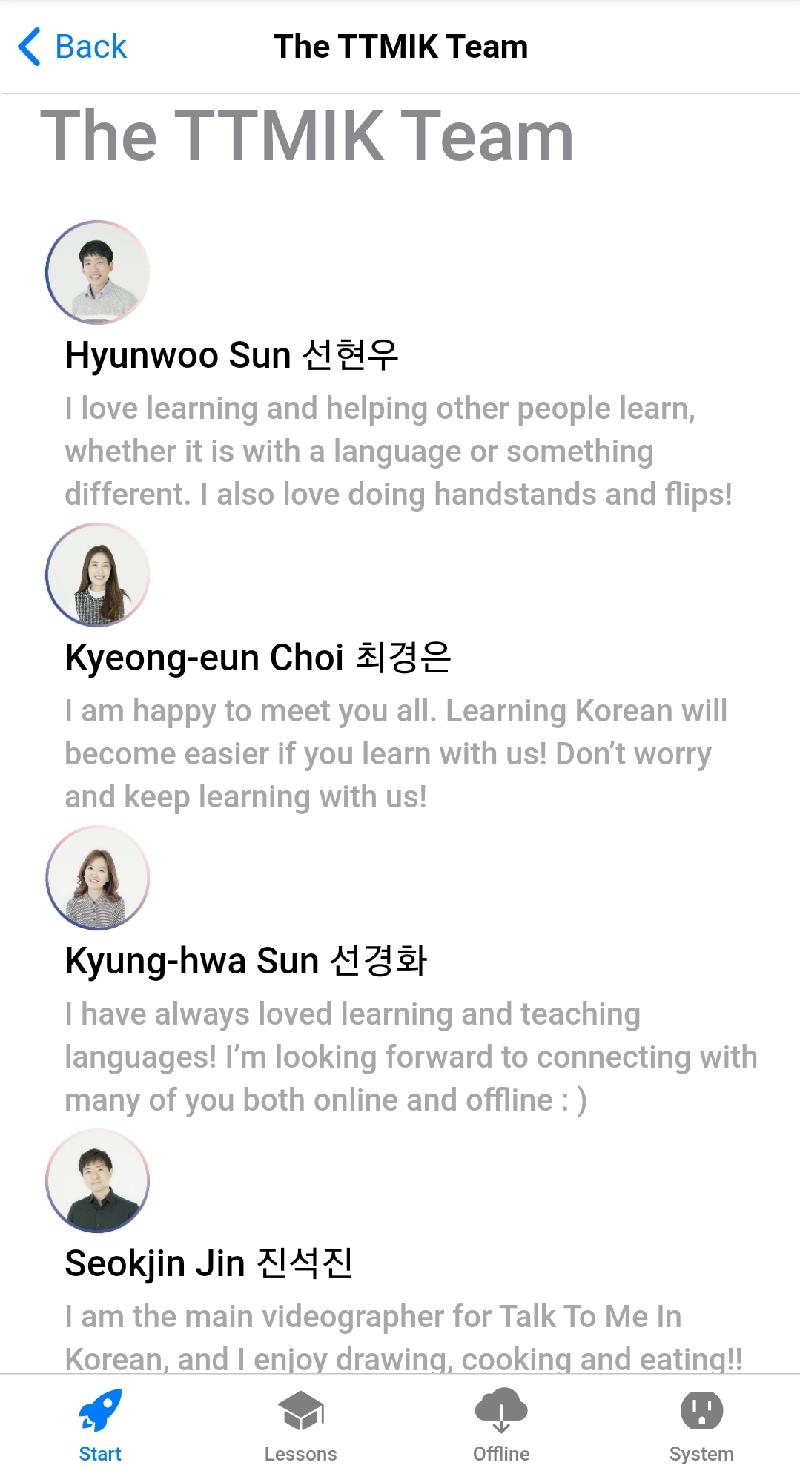 “KORLINK”的导师都是韩国人,只有一名外籍老师负责翻译文本。