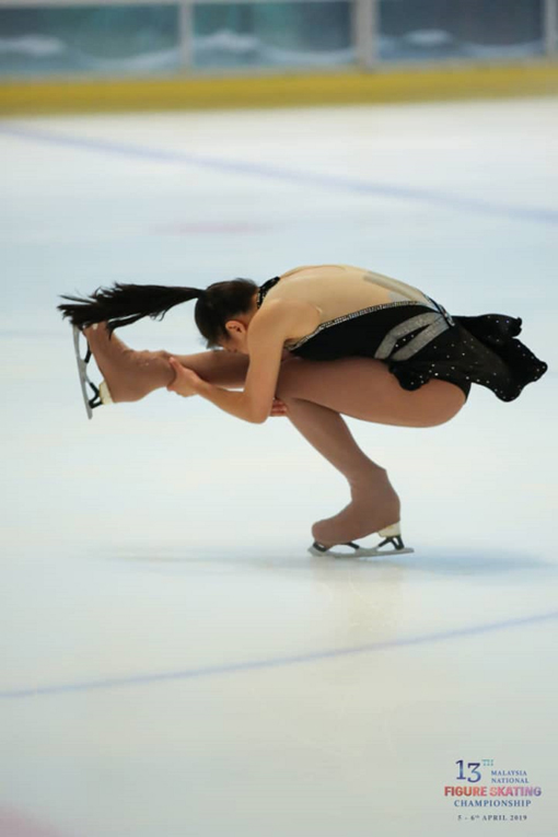 赵思齐打从七岁开始便投入花样滑冰运动。